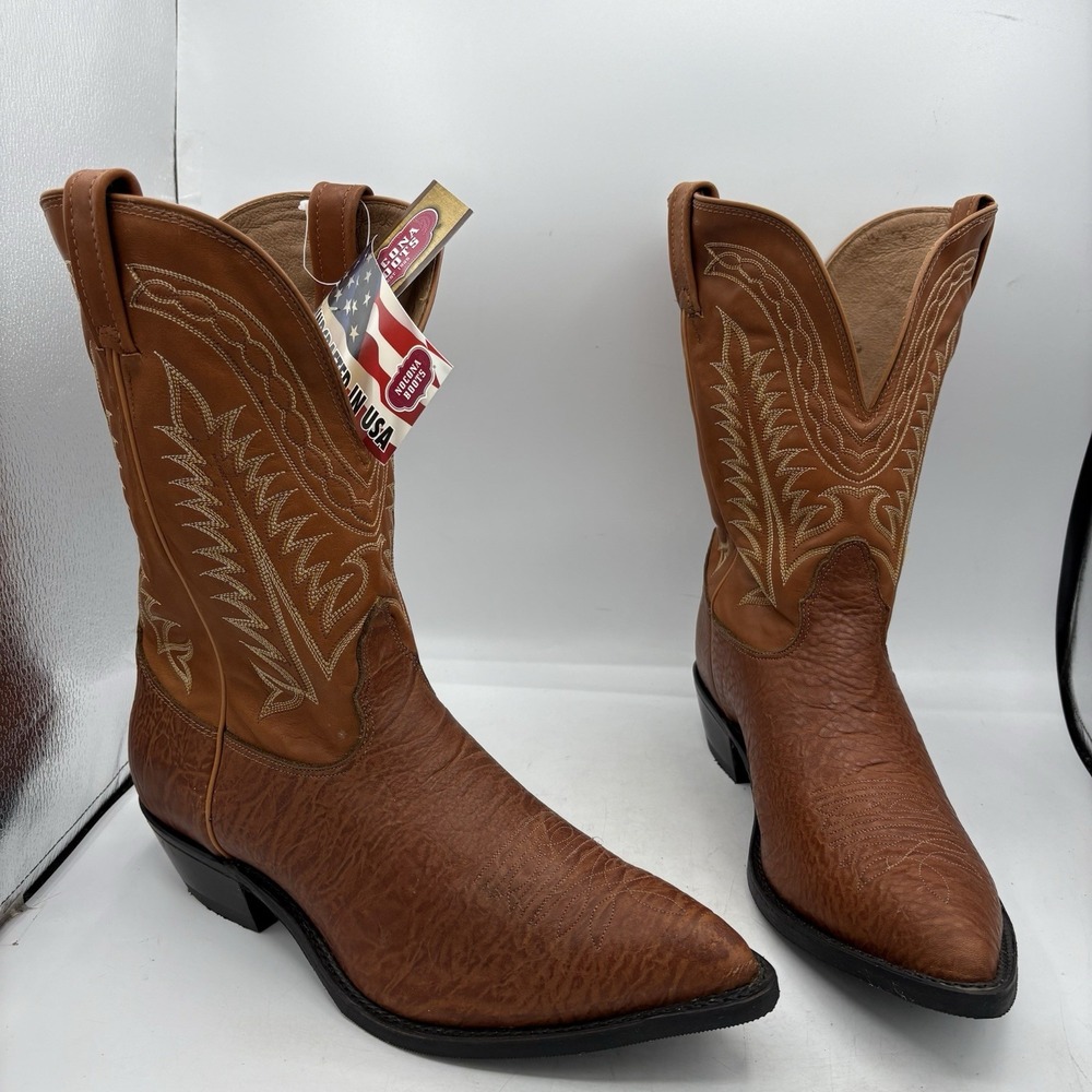 Nocona Boots Mens Size 11 EEE Point Toe Leather Tony Lama West Cowboy 7652509303